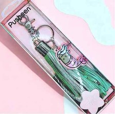 Pusheen USB Mermaid Cat 3 in 1 Tassel Charging Cable Brand New picture