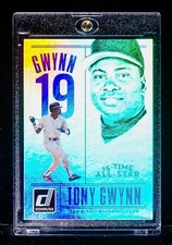 Tony Gwynn RARE 15 TIME ALL STAR SILVER FOIL CARD San Diego Padres HOF picture