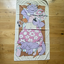 Disney Figment Epcot Center Beach Towel Vintage 1980s Imagination Dragon READ picture