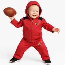 NWT Arizona Cardinals Toddler 2-Piece Hoodie & Pants Set – 24M – Cardinal Red picture