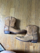 FRYE Women’s Brown Leather Western Cowboy Boot 7.5 picture