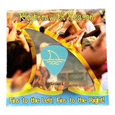 Margaritaville Rhythm with Reason Series 4 Fins to the Left, Right Guitar Pick picture