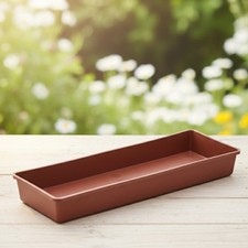 Austin Planter Saucer Rectangle 11.5 x 3.25 inches Terra Cotta 5 Pack… picture
