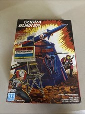 GI JOE~ 1985 COBRA BATTLE BUNKER  ~ 100% COMPLETE BRAND NEW picture