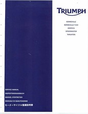Triumph service manual 2004, 2005, 2006, 2007, 2008 Bonneville & Bonneville T100 picture