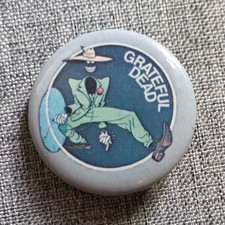 Grateful Dead vintage, original 1983 pinback button, 
