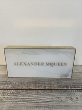 NEW ALEXANDER MQUEEN SUNGLASSES AND EYEGLASSES LOGO DISPLAY, PLAQUE, SIGN Heavy picture