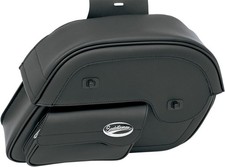 Saddlemen Cruis'n Large Slant Saddlebag Pair Black 3501-0384 picture