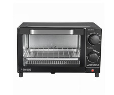 Mainstays 4 Slice Countertop Toaster Oven with 3 Settings, Includes Baking Rack picture
