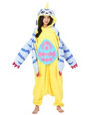 SAZAC Fleece Kigurumi Digital Monster Gabumon picture