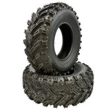 Set of 2 - 24x8.00-11 6PR Mud Crusher ATV Tire picture