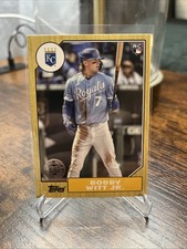 2022 Topps Update Series - 1987 Topps Baseball Bobby Witt Jr. #87TBU-7 (RC) picture