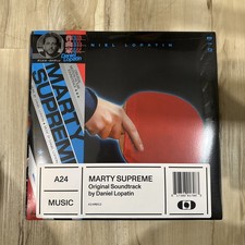 Marty Supreme (Original Soundtrack) 2LP Vinyl Ping Pong Orange Rough Trade 2026 picture