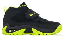Nike Air Mission Black Volt Green 2014 Size 8.5 629467-001 Junior Seau New picture