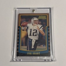 2000 Bowman #236 Tom Brady RC Rookie Authentic *Poor* picture