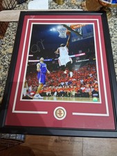 James Harden Autographed Signed  16x20 Photo Professionally Framed (Damaged) picture