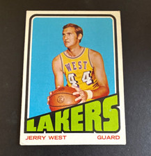 Topps 1972-73 Jerry West #75 Los Angeles Lakers well Centered Great Shape picture