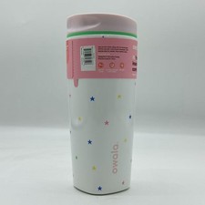 Owala Give Me the Tea Birthday Bash 20oz SmoothSip Slider Ceramic Stars Bottle picture