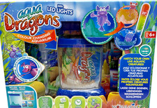Aqua Dragons Colour Changing Aquarium Deluxe with LED Lights Ages 6+ RARE picture