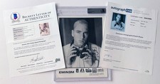 EMINEM (Slim Shady) Authentic Autographed 8x10 Photo with Beckett LOA;C229 picture