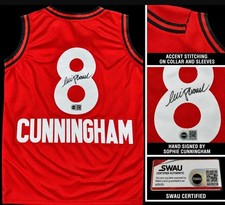 SOPHIE CUNNINGHAM #8 SIGNED INDIANA FEVER JERSEY – SWAU CERTIFIED picture