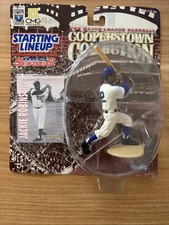 1997 Kenner Starting Lineup Cooperstown Jackie Robinson Brooklyn Dodgers Figure picture