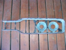 1966 DODGE POLARA MONACO DS GRILL SURROUND / HEADLIGHT BEZEL ASSY OEM #2578298 picture