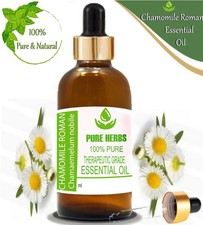 Pure Herbs Chamomile Roman 100% Pure Chamaemelum Nobile Essential Oil Cf683 picture