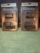 Lot Of 2 Cabela’s Heated Performance Gear Single Battery Kit Tested Works picture