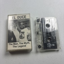 1991 The Mentors El Duce Cassette ‘The Man The Myth The Legend.’ Punk Rock  Rare picture