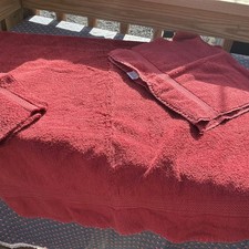 Atelier Martex Vintage PLUSH Wine Bath, Hand Towels & Face WashCloth /B1 picture