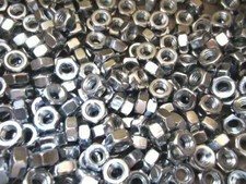 M8-1.25 Finished Hex Nuts DIN 934 Class 8.8 Zinc Plated 3500 Count picture