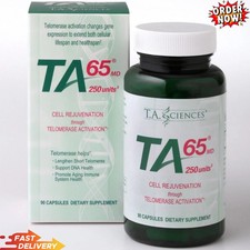 TA65MD, 250units, 90caps, Telomere Lengthen Fast shipping picture