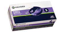 Halyard Purple Nitrile Exam Gloves, Size Small 55081, Case of 1000 picture