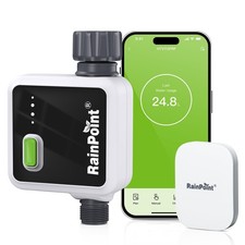 RAINPOINT 1-Zone Wireless Smart Water Timer for Outdoor Garden Hose with Hub picture