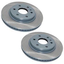 DuraGo Set of 2 Front 325mm Vented Disc Brake Rotors for Enclave Traverse Acadia picture