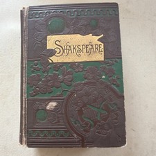 1884 SHAKESPEARE Antique Belford Clarke Aesthetic Binding +Provenance/Story picture