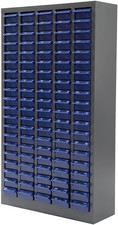 100 Drawers Parts Cabinet, Nut and Bolt Storage Organizer, Grey picture