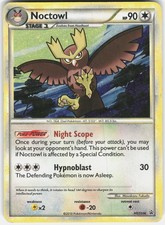 Noctowl HGSS06 Holo Promo HGSS Promos Pokemon Moderately Played picture