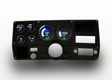 1973-1987 Chevy Truck Digital Dash Panel White LED Gauges DP6004W Made In USA picture