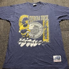Vintage Georgia Tech Yellowjacket’s Capitol Graphics Shirt NCAA Large College picture