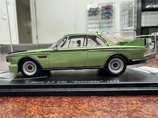 RARE 1/43 Spark 1973 BMW 3.0 CSL Batmobile E9 Green S1577 picture