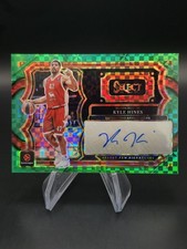 2025-26 Panini Select EuroLeague BK Kyle Hines Select Few Signatures Green 5/5 picture