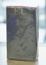 Vtg KARL LAGERFELD KL Women splash EDT 4.2 oz 125 ml Dent.Box LARGE SEALED picture