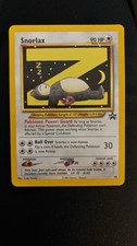 2002 Pokemon Snorlax #49 WOTC Black Star Promo Pokemon League Vintage picture