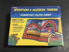 Lakeshore Learning Folder Games Operations & Algebraic Thinking NEW  SEALED picture