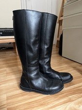 Trippen Women’s Black Leather Boots, Size US 5 / UK 35 - Great Condition picture