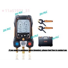 Testo 550s AC Manifold Gauge Hvac Refrigeration 2x 115i Pipe Clamp Thermometer picture
