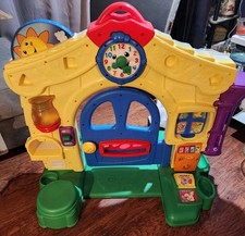 Vintage Fisher Price Laugh & Learn Learning Home Tested W/accessories Shown NICE picture