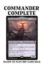 Sheoldred, the Apocalypse FORCED CARD DRAW  Magic Deck **NO COMMANDER CARD** picture